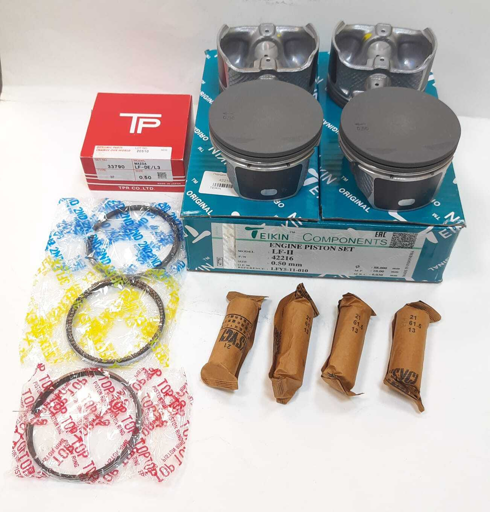 Поршни Teikin с кольцами TP +0.50 LF-DE (LF-II)