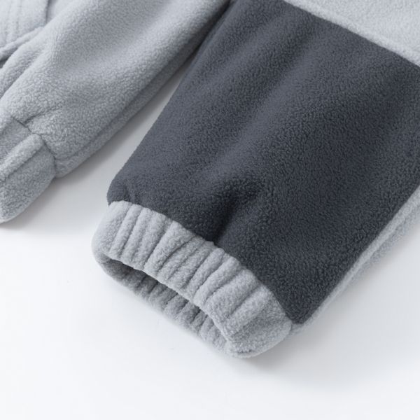 Толстовка Turbo fleece Zip серая - фото 9