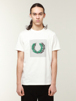 Мужская Футболка Laurel Wreath Grid