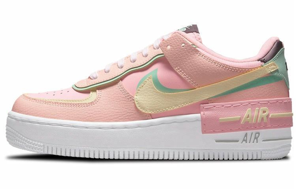 Кроссовки Nike Air Force 1 Low Shadow "Arctic Punch" (Женская размерная сетка)
