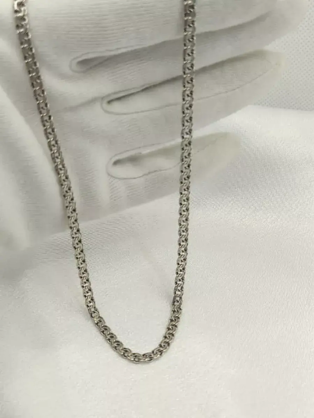 Цепочка Бисмарк серебро