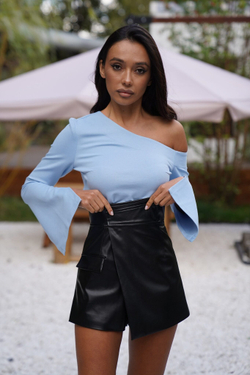 Шорты Sabina Leather