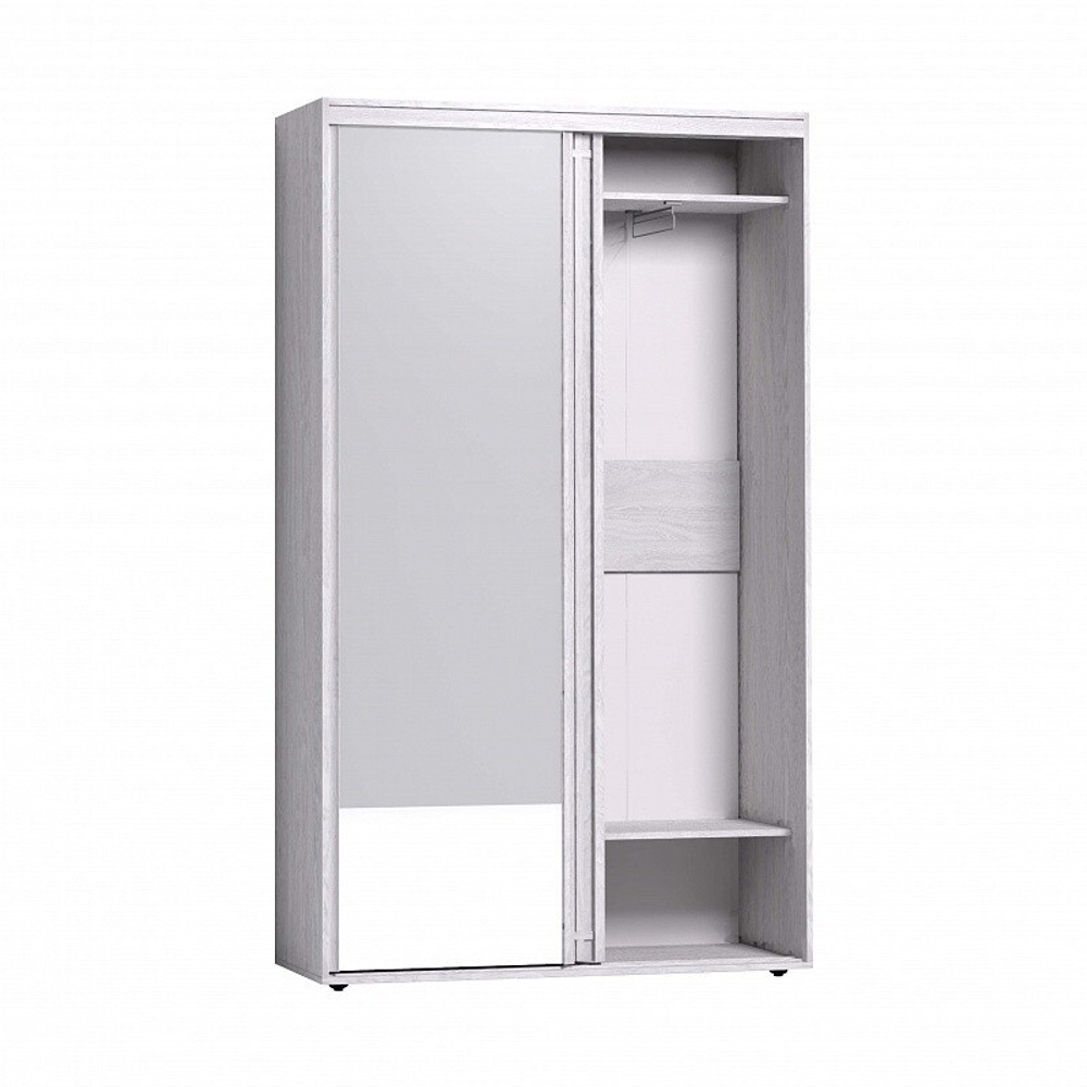 Шкаф-купе с зеркалом Sherlock 303 Ясень анкор светлый