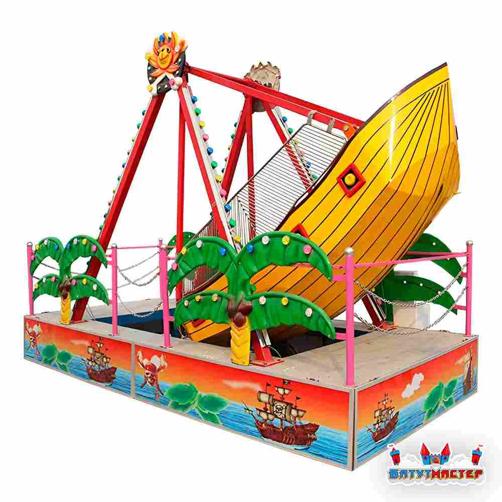 Качели корабль «Волна приключений», 12 мест, 5,75×3,3×3,8 м