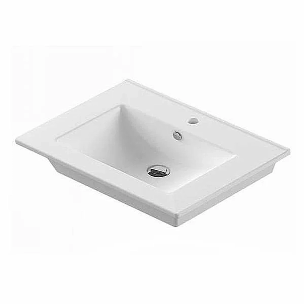 Тумба с раковиной Comforty Марио 00-00004157 75 дуб темный