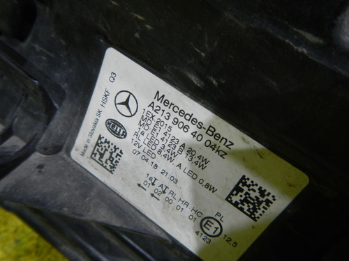 Битая Фара правая Mercedes E W213 (2016-2021) LED