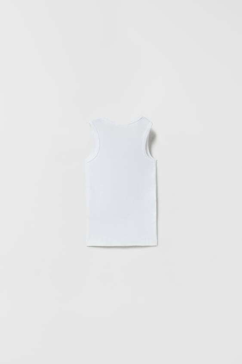 ZARA BABY/ НАБОР ИЗ ТРЕХ БАЗОВЫХ МАЕК, БЕЛЫЙ