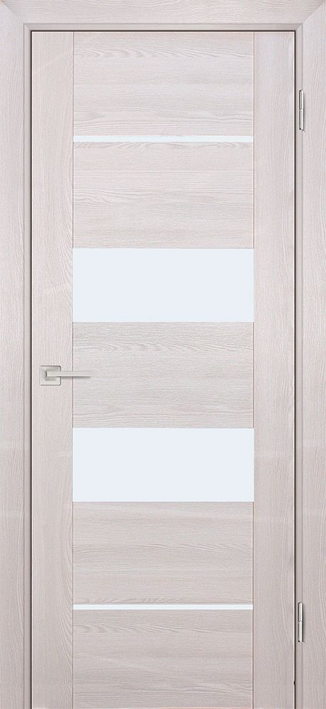 Дверь PSK-6 / Цвет Ривьера крем / белый лакобель / Двери PROFILO PORTE