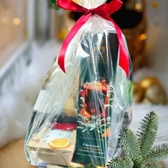 Подарок новогодний «Глинтвейн с кексом мини» Подарок новогодний «Глинтвейн с кексом мини»