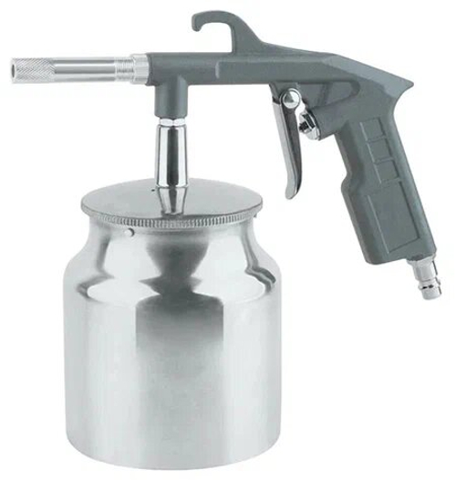 Пистолет пескоструйный FIT нижний бачок 1000мл (81081)