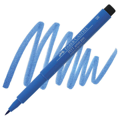 Faber-Castell Pitt Pen (B). 143 Cobalt Blue