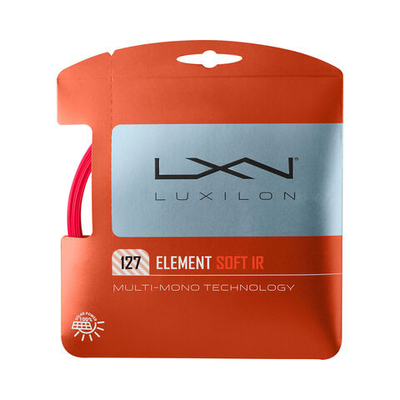 Струны теннисные Luxilon Element IR Soft String Set 12,2m - Red