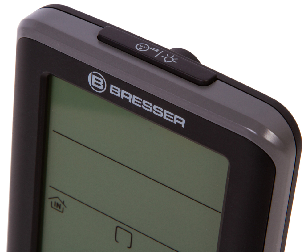 Гигрометр с часами Bresser MyClimate, черный