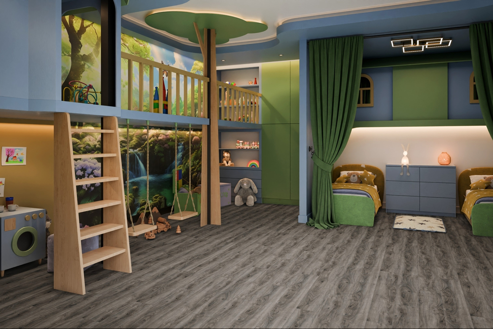 Кварц-винил SPC Damy Floor Family SPC 4 мм ДУБ КАНТРИ 2.635 м2