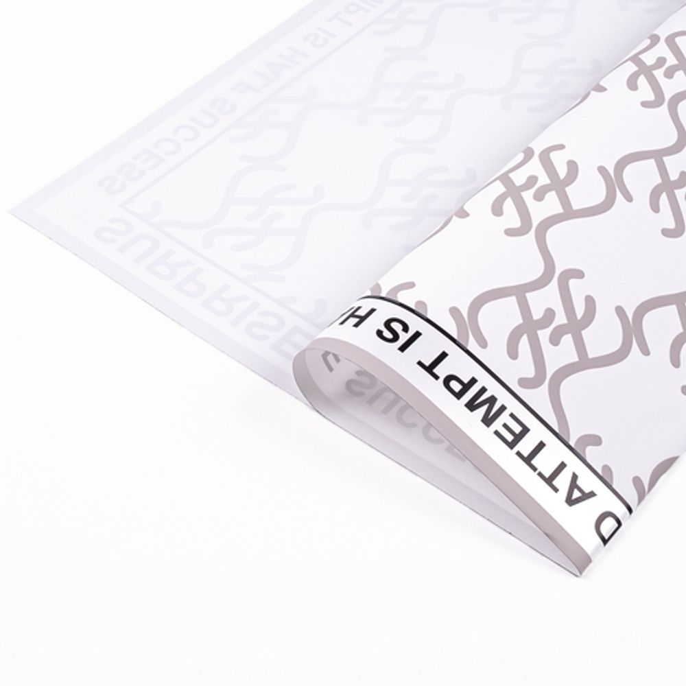 ЛИСТ матовый &quot;Успех&quot; 57*57см/10шт СЕРЫЙ