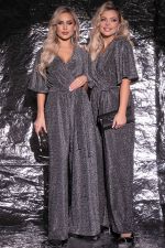 Комбинезон Клео (черное серебро) К12063 LT Collection