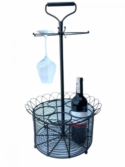 Mensa Home Подставка для бутылок и бокалов 64,5x34,5 см