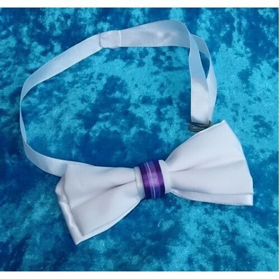 Галстук бабочка классика, лайм глянец