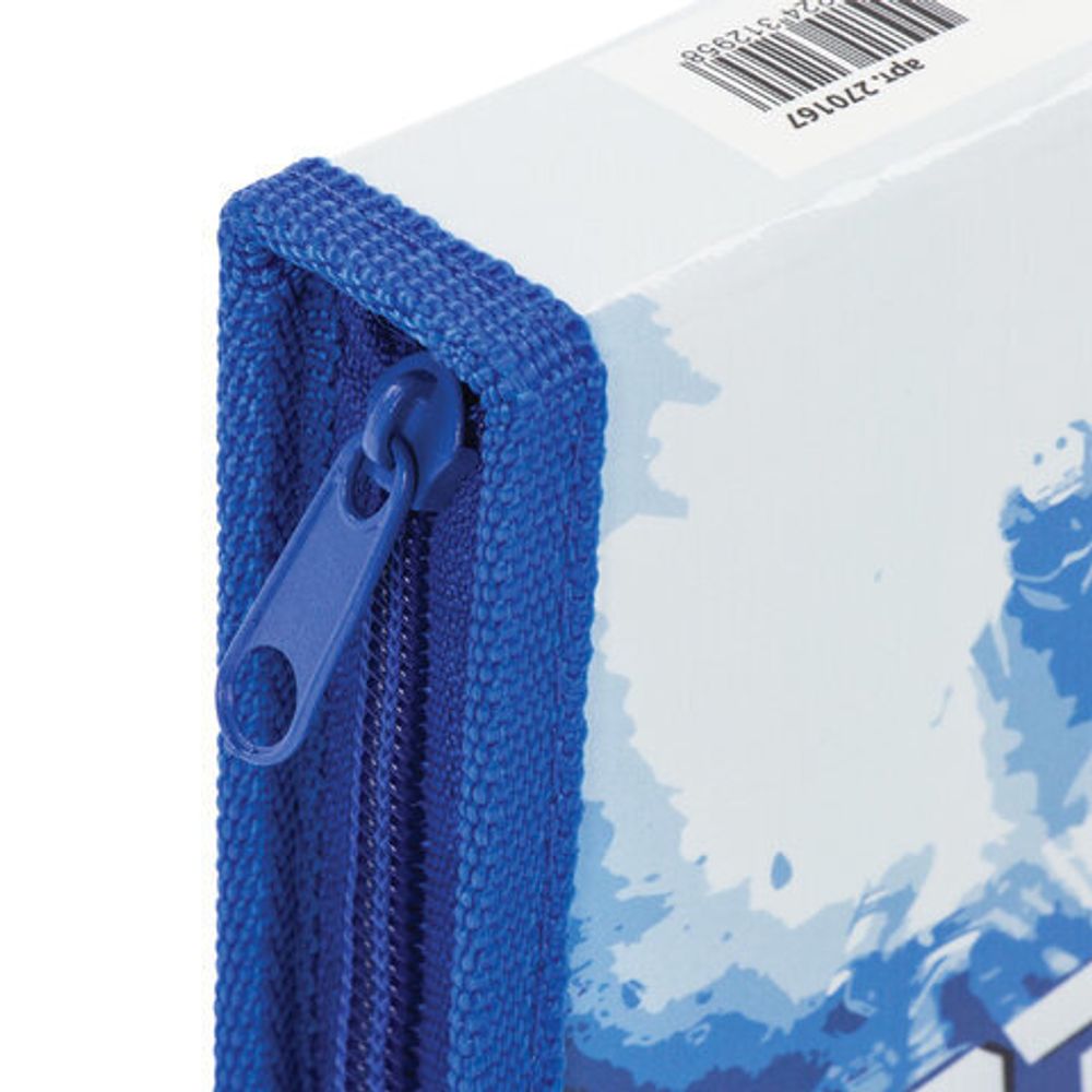 Пенал ПИФАГОР, 1 отделение, ламинированный картон, 19х11 см, Motocross, 270167