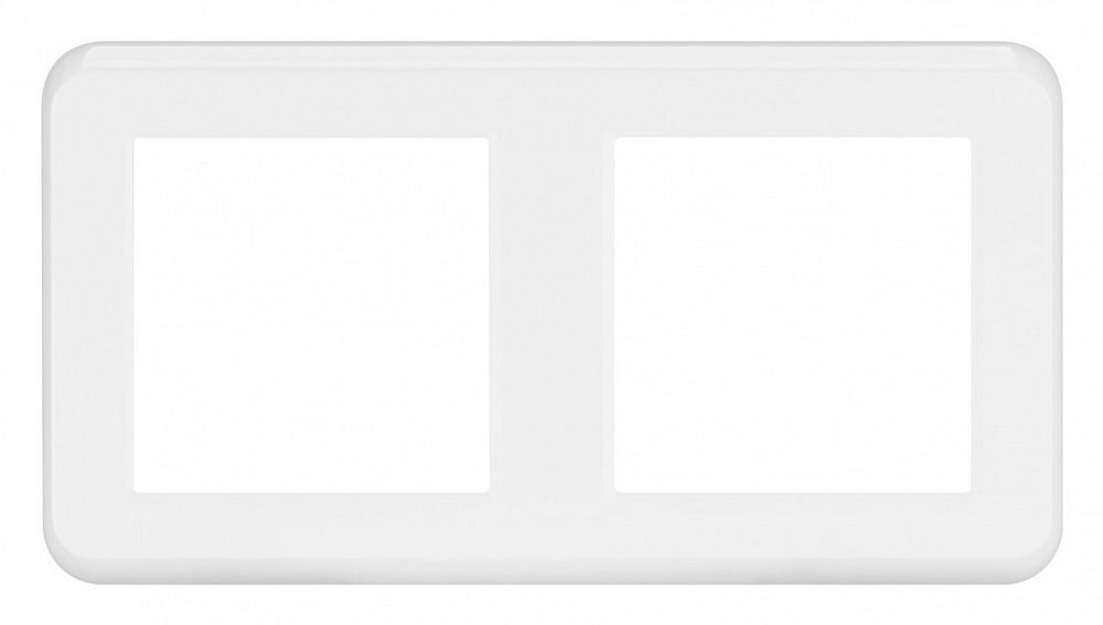 Рамка на 2 поста Arlight FRM 043776