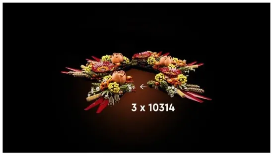 Конструктор LEGO Botanical, Dried Flower Centerpiece