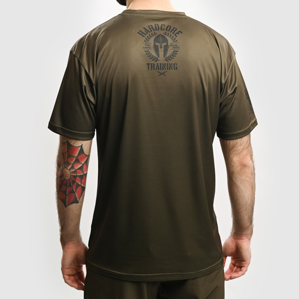 Тренировочная футболка Hardcore Training Helmet Olive