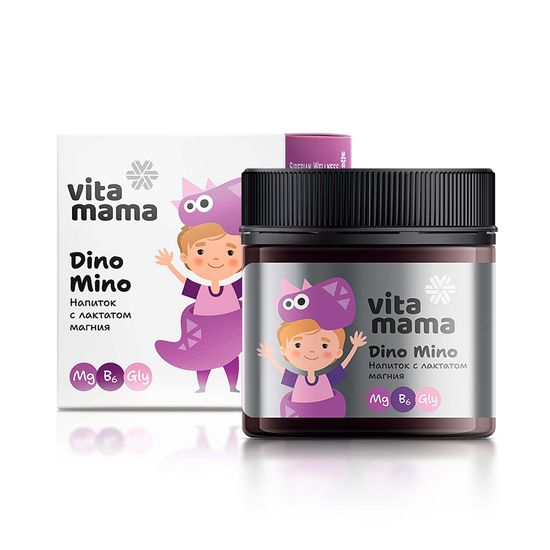 Напиток с лактатом магния Vitamama Dino Mino