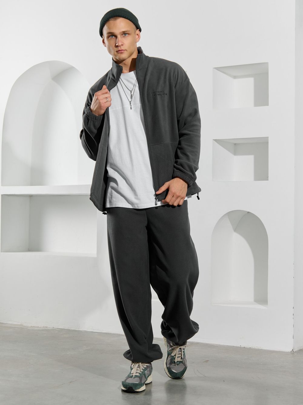 Толстовка мужская Алтай-1 Виотекс ГРАФИТОВЫЙ