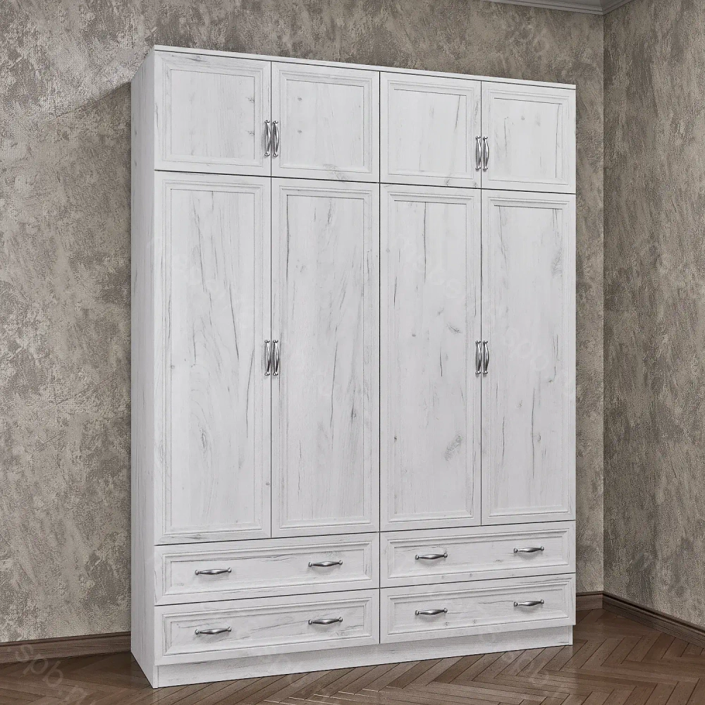 Шкаф распашной с антресолью 4/10