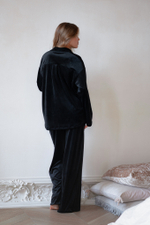 КОМПЛЕКТ ВЕЛЮРОВЫЙ (БЛУЗА И БРЮКИ)