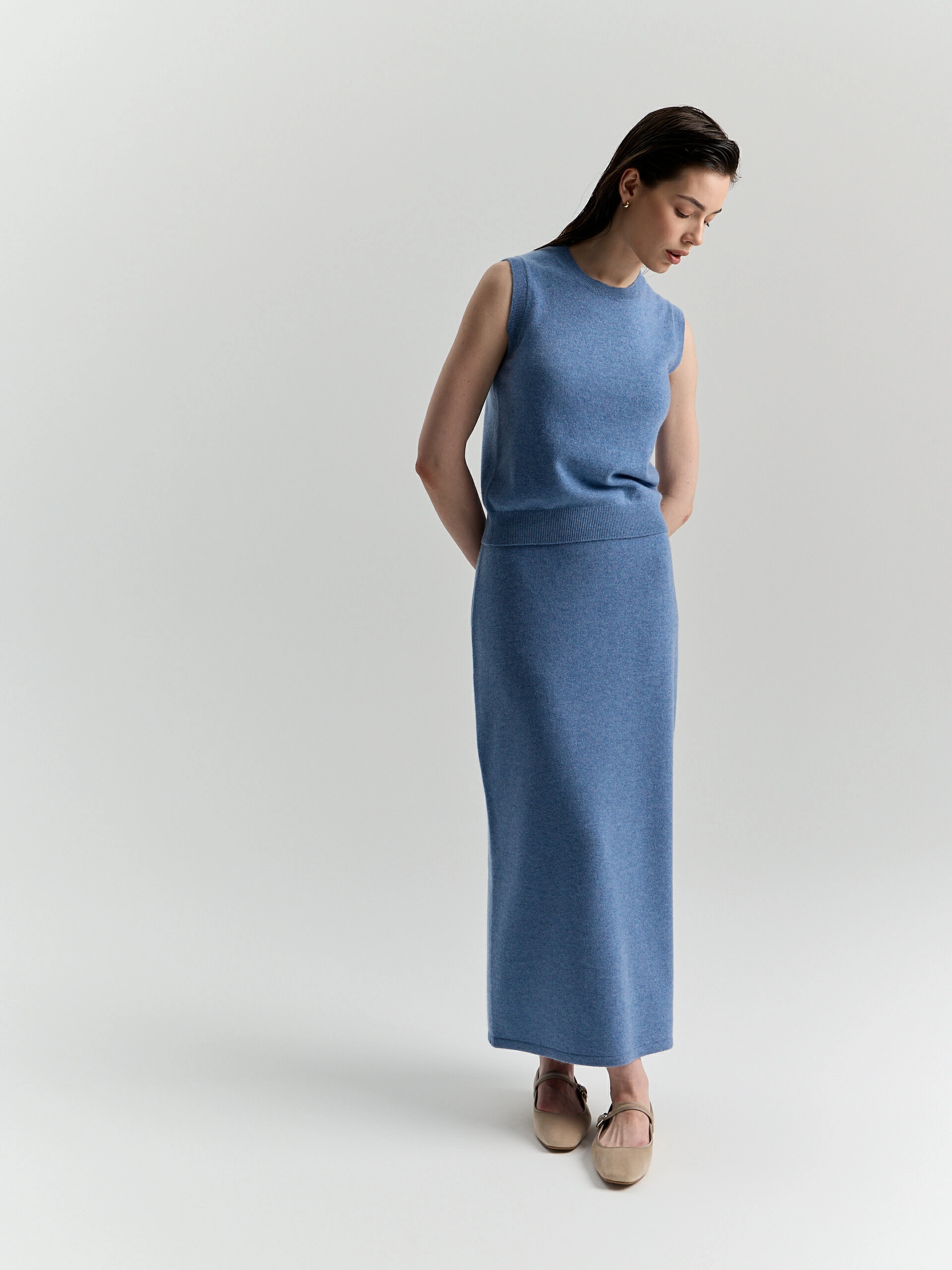 Кашемировая юбка