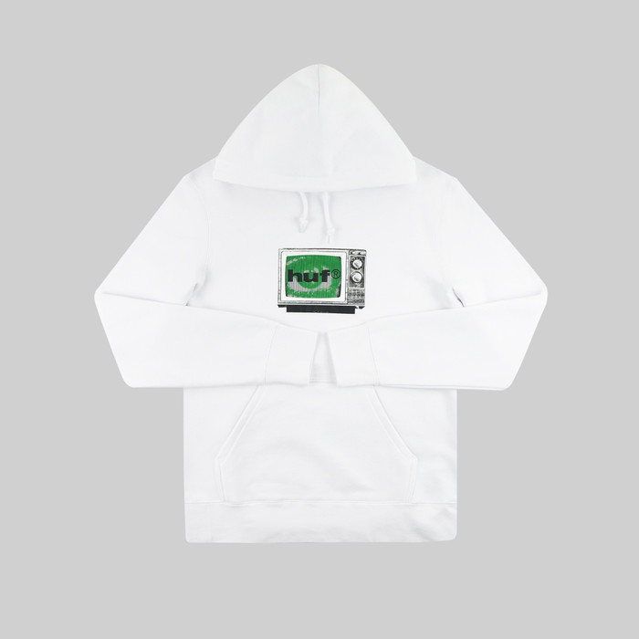 Толстовка мужская HUF Eye Witness артикул:PF00398 WHITE - купить в магазине Дайс