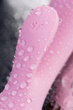 Вибромассажер Satisfyer Mono Flex с возможностью управления через приложение розовый 20 см