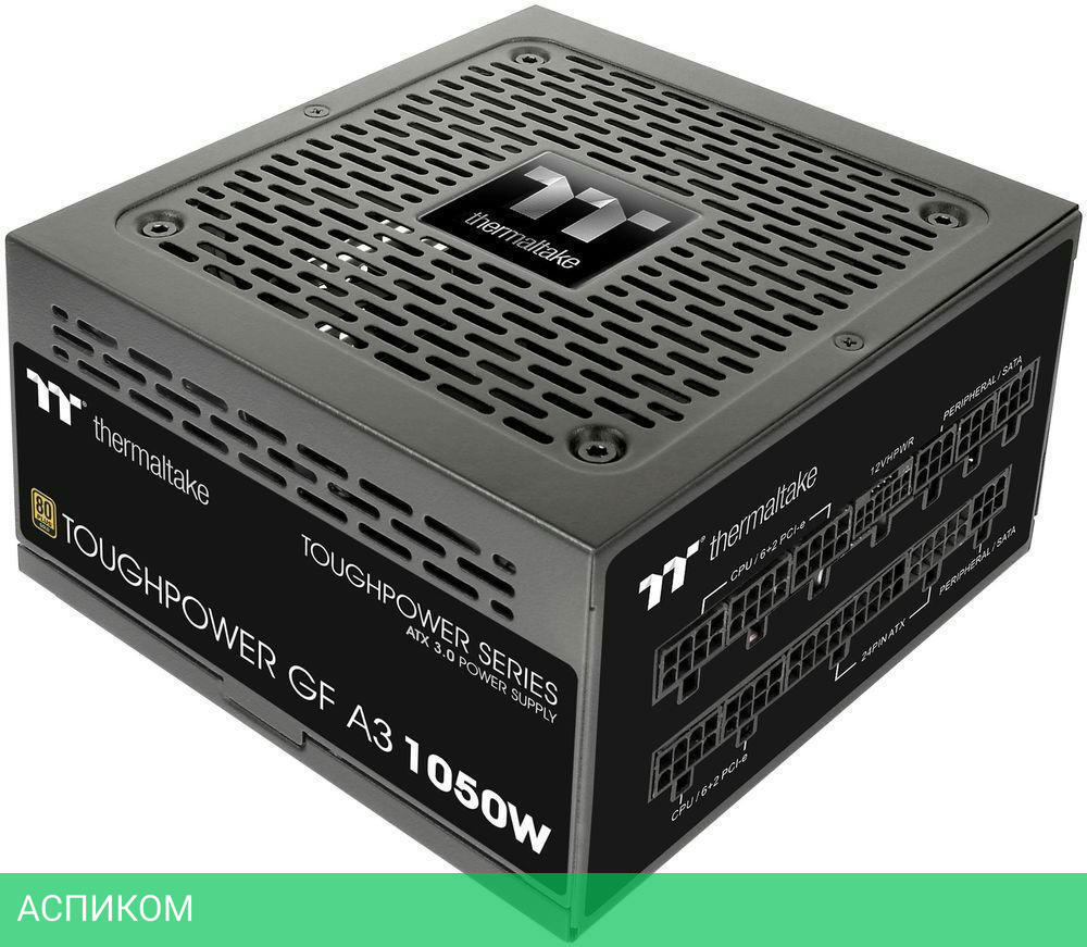Блок питания Thermaltake ATX Toughpower GF A3 Gen.5 1050W (PS-TPD-1050FNFAGE-H)