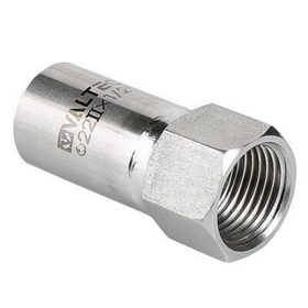 Пресс вставка из нержавеющей стали переходная с внутренней резьбой VALTEC 35 х 1 1/4*