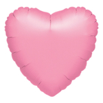 Шар фольгированный Сердце 43 см (Лаванда)