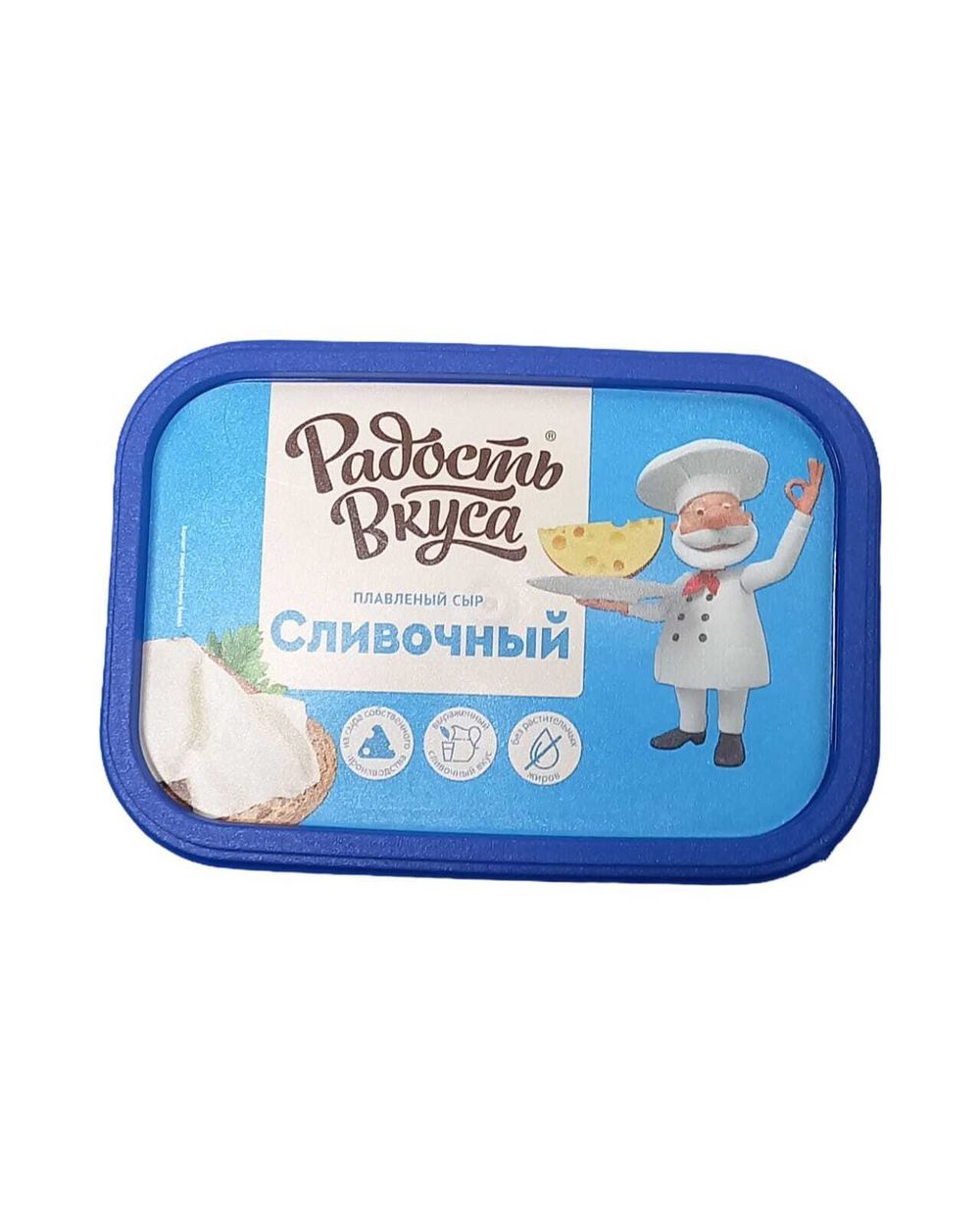Плавленый сыр "Сливочный" Радость вкуса 180гр