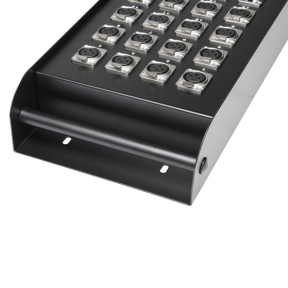 Adam Hall K 20 C 15 - мультикор 15 м, 16 XLR (F) - 4 XLR (M) со стейдж-боксом, 180х75х335 мм