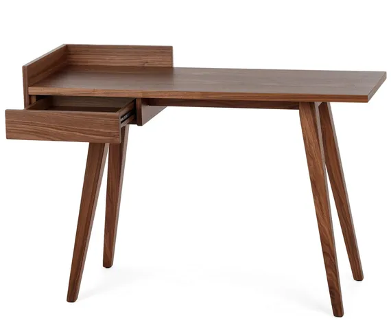 Рабочий стол Cino 120х45 см, шпон ореха