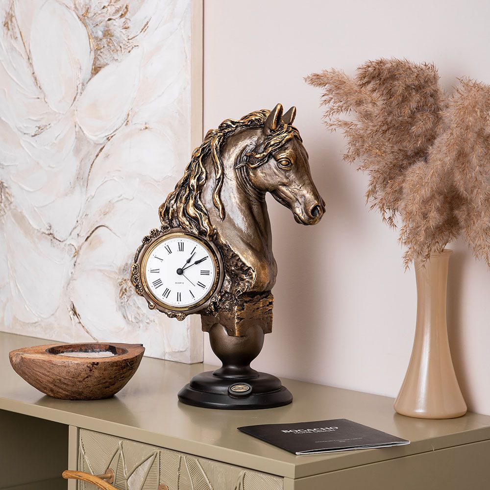 Часы настольные Фабилус Бронза