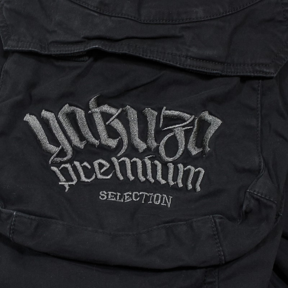 Карго брюки черные Yakuza Premium 3752