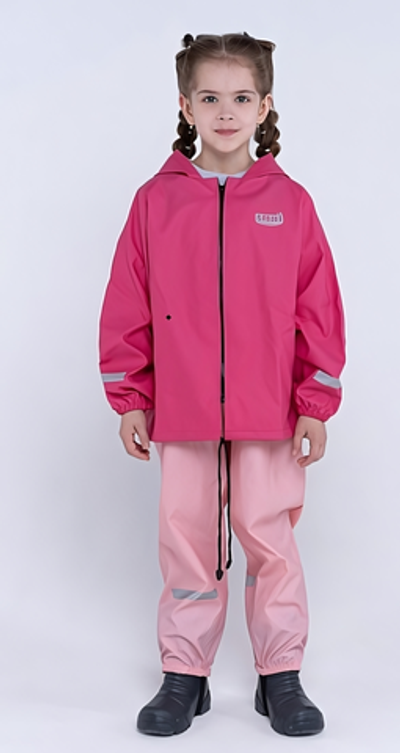 Куртка непромокайка р.110 розовая (Smail)