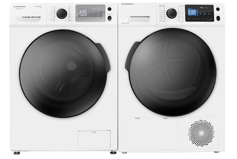 Стиральная машина c инвертором и паром MAUNFELD MFWM149WH