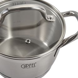 Кастрюля из нержавеющей стали Gipfel Era 1376 16 см/1,4 л