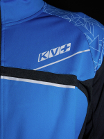 Куртка разминочная KV+ DAVOS blue/black, унисекс, 23V116.12