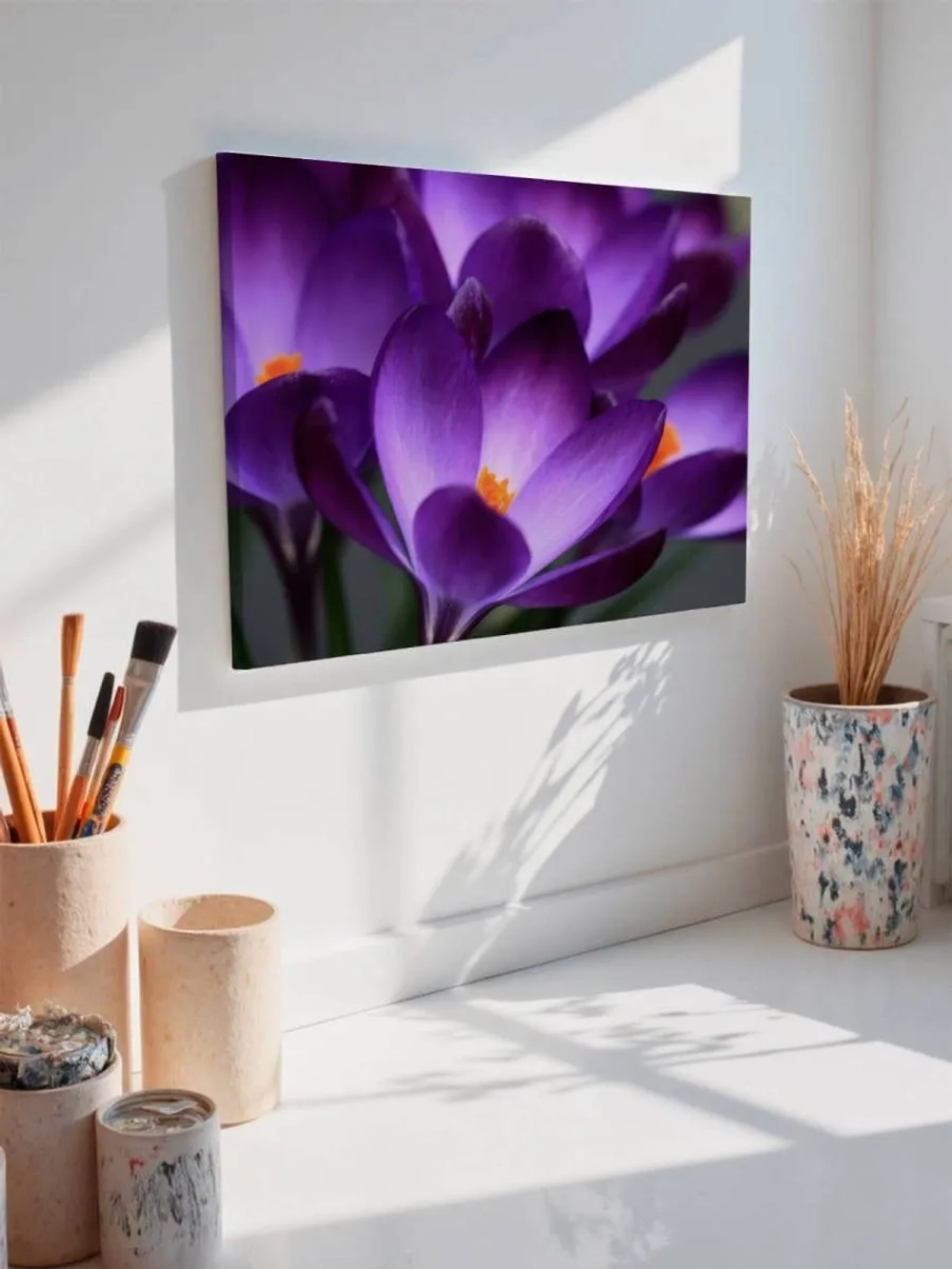 Картина на стену 40 X 50 Крокус