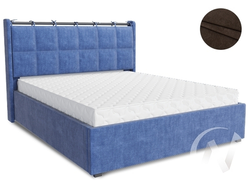 Кровать Женева 1 1;6 (Ultra Bitter; 1 категория)