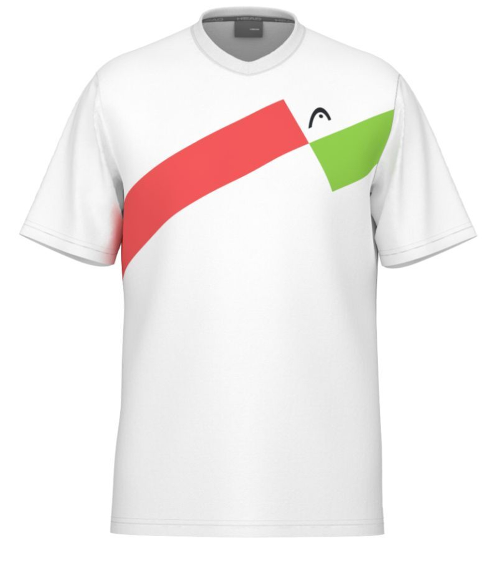 Мужская теннисная футболка Head Topspin - белый