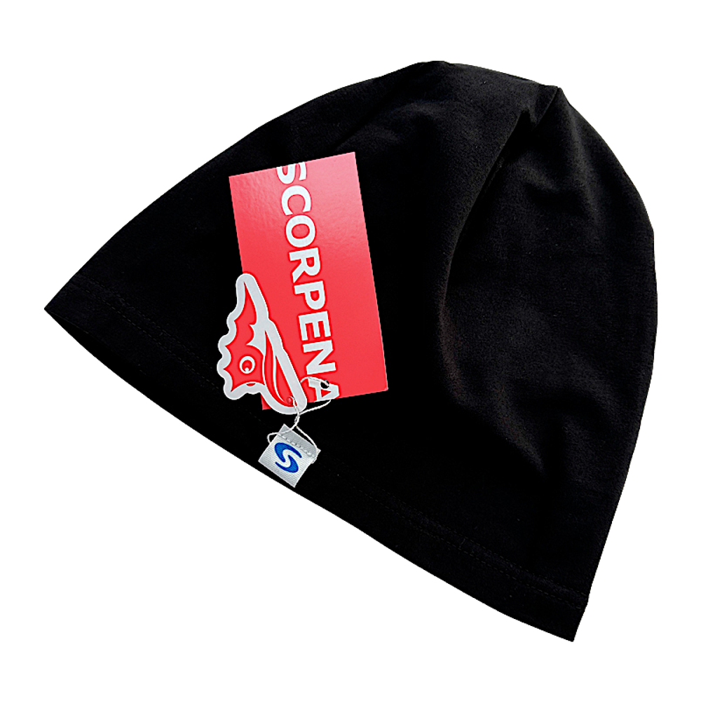 Шапка Scorpena Collection спортивная тонкая Чёрная