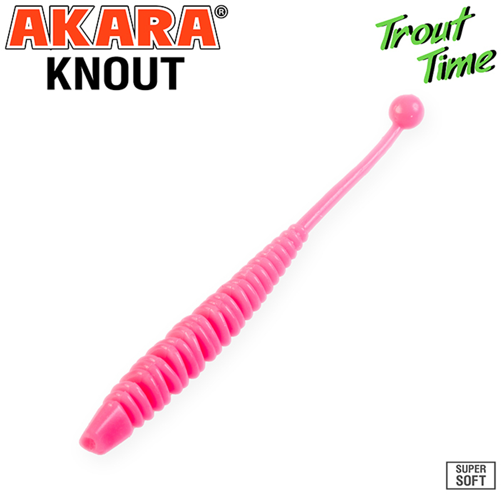 Силиконовая приманка Akara Trout Time KNOUT 2,5 Shrimp 420 (10 шт.)